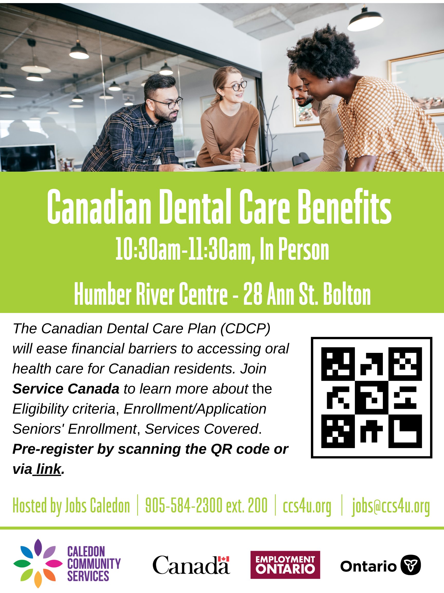 Service Canada Dental Care Benefits